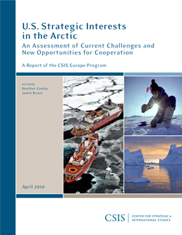 U.S. Strategic Interests in the Arctic