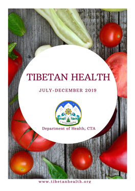 Tibetan Health Newsletter July-To-Dec 2019