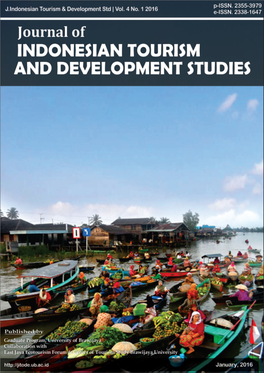 Journal of Indonesian Tourism and Development Studies