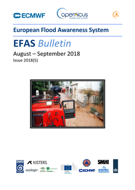EFAS Bulletin August – September 2018 Issue 2018(5)