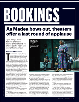 As Madea Bows Out, Theaters O Er a Last Round of Applause