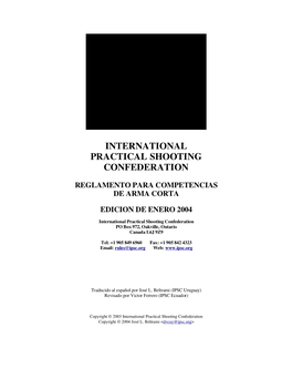 International Practical Shooting Confederation