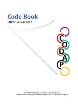 Code Book CODAP Version 2017