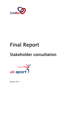 Stakeholder Consultation