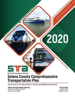 Transit and Rideshare Element of the Solano Comprehensive Transportation Plan (CTP)