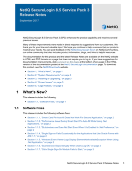 Netiq Securelogin 8.5 Service Pack 3 Release Notes September 2017