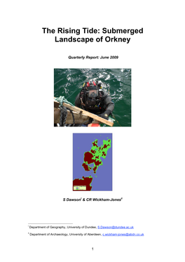 The Rising Tide: Submerged Landscape of Orkney