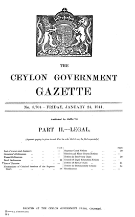 Ceylon Government