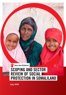Scoping and Sector Review of Social Protection in Somaliland