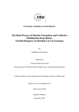 Turkish Diaspora on Kinship Care in Germany
