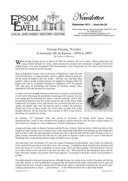 Newsletter September 2011 – Issue No.28