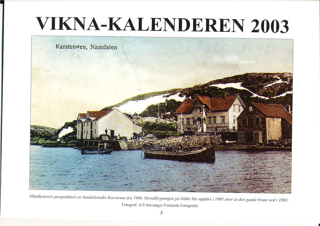 Viknakalenderen 2003