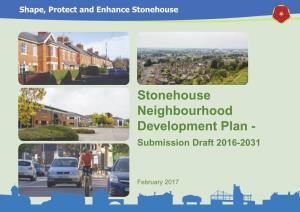 Stonehouse Neighbourhood Development Plan - Submission Draft 2016-2031