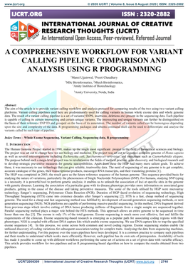A Comprehensive Workflow for Variant Calling Pipeline Comparison and Analysis Using R Programming