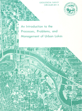 An Introduction to the Processes, Problems, and Management of Urban Lakes
