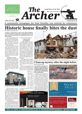 Historic House Finally Bites the Dust by Daphne Chamberlain Goodbye, Valona House