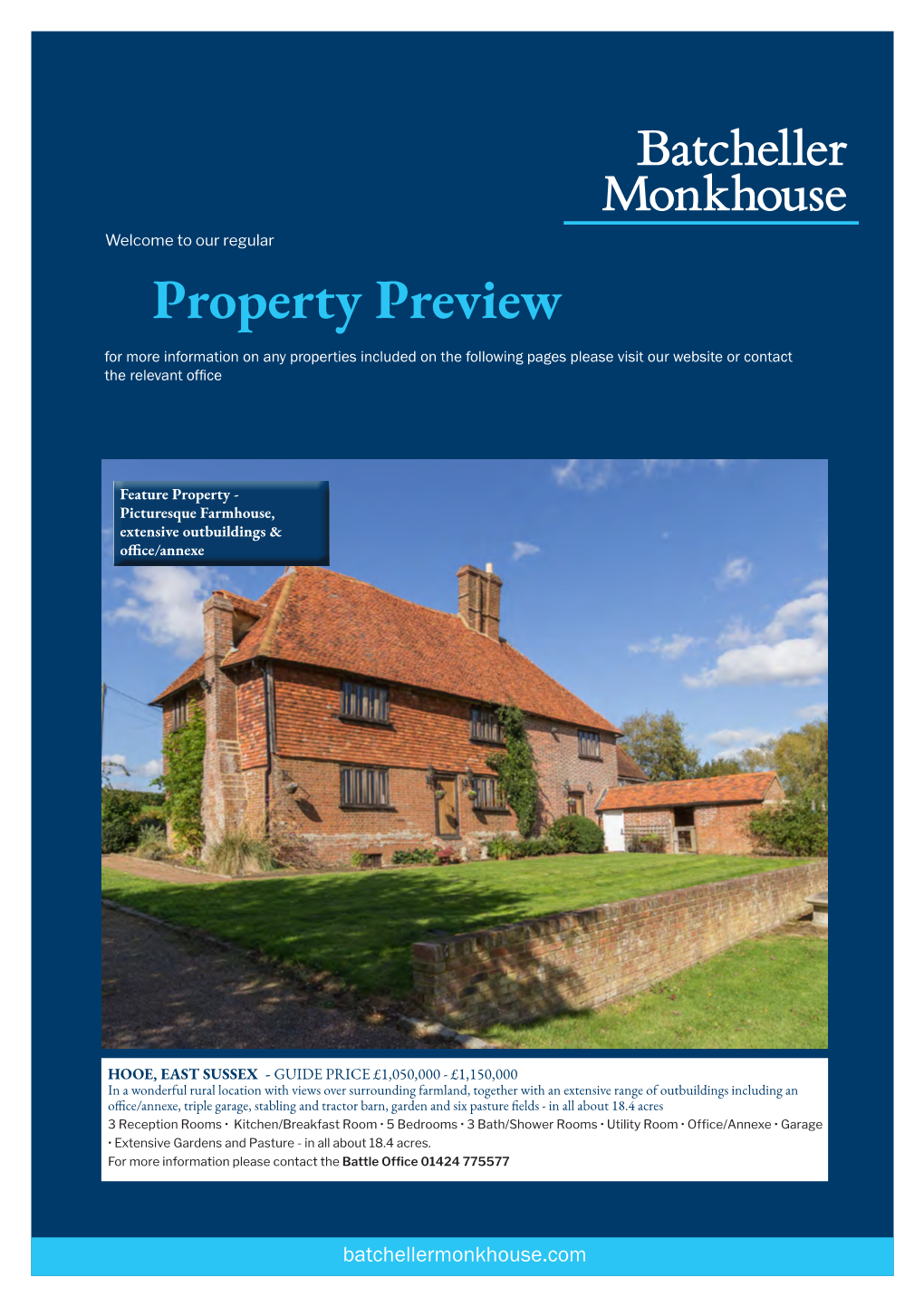 Property Preview for More Information on Any Properties Included on the Following Pages Please Visit Our Website Or Contact the Relevant Office