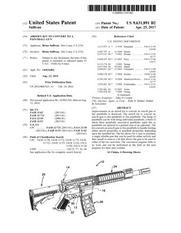 (12) United States Patent (10) Patent No.: US 9,631,891 B2 Sullivan (45) Date of Patent: Apr