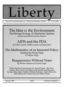 Liberty Magazine January 1989