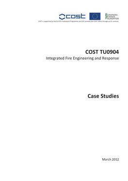 COST TU0904 Case Studies