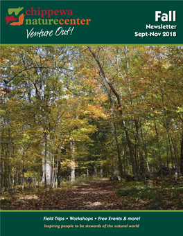 Fall Newsletter Sept-Nov 2018