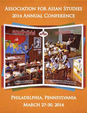 Association for Asian Studies 2014 Annual Conference