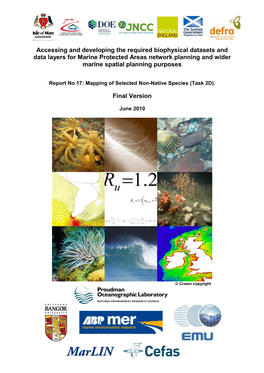 Task 2D. Mapping of Selected Non-Native Species