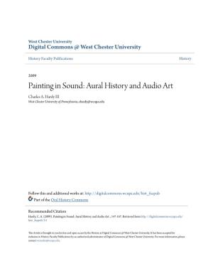 Aural History and Audio Art Charles A