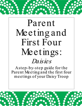 First Four Meetings – Daisy