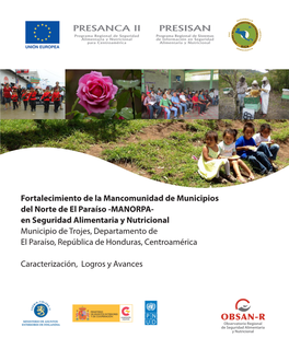 Caracterización, Logros Y Avances Del Municipio De Trojes, Honduras