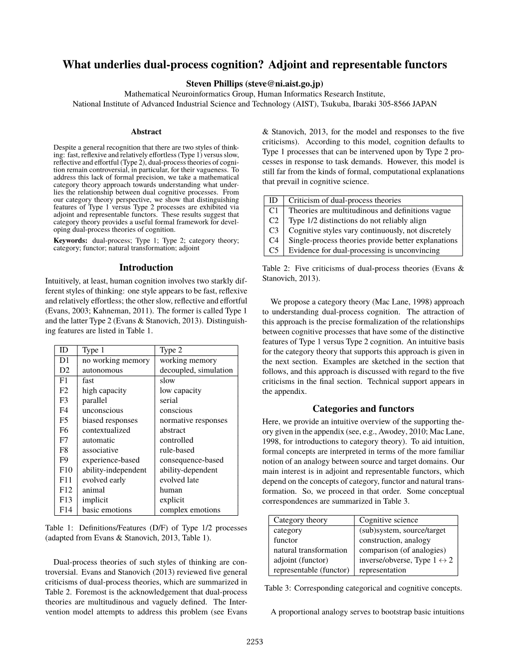 Adjoint and Representable Functors