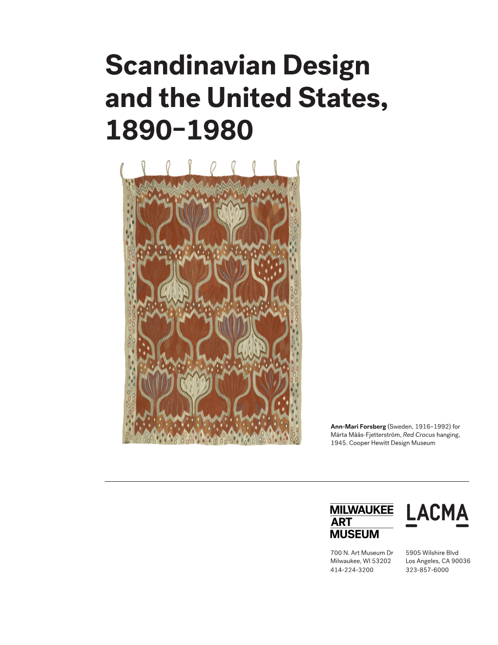 Scandinavian Design and the United States, 1890–1980