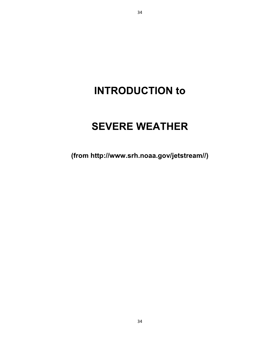 Part 2 Severe Weather