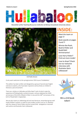 Hullabaloo with Hyperlinks April 2016