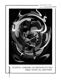 Native American Rights Fund 1982 Annual Report