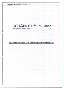 Reliance Life Ins Co
