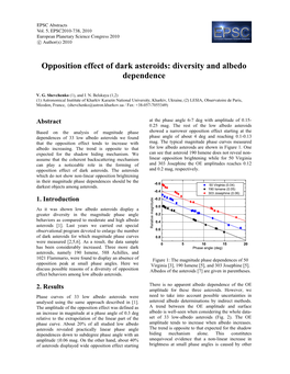 Opposition Effect of Dark Asteroids: Diversity and Albedo Dependence