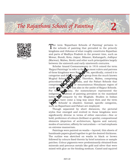 The Rajasthani Schools of Painting 2