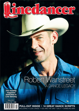 Robert Wanstreet a DANCE LEGACY the Monthly Magazine Dedicated to Line Dancing