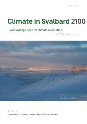 Climate in Svalbard 2100