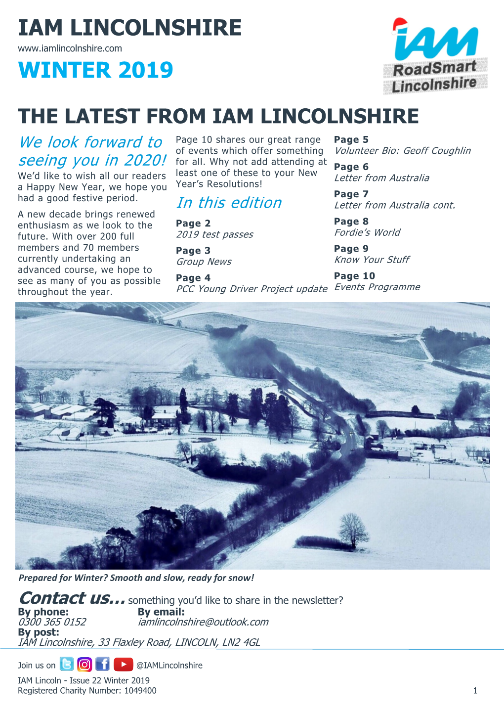 Iam Lincolnshire Winter 2019