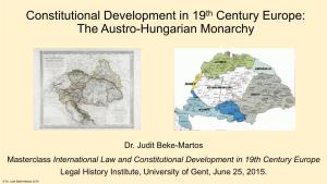 The Austro-Hungarian Monarchy