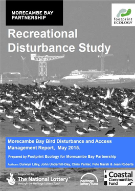 Morecambe Bay Bird Disturbance and Access Management Report