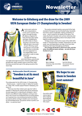 Newsletter Nr 2 – December 2008