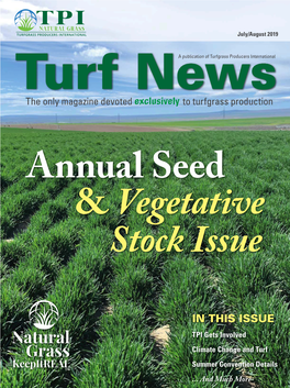 Seed & Vegetative Stock Issue