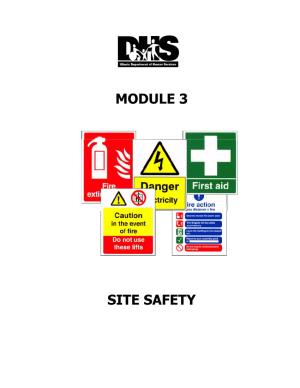 Module 3 Site Safety