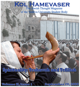 Kol Hamevaser 2.1:Torahumadah.Qxd