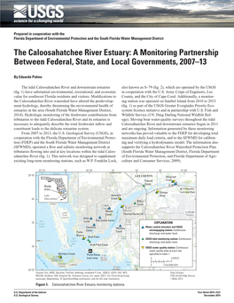 The Caloosahatchee River Estuary: a Monitoring Partnership Between Federal, State, and Local Governments, 2007–13