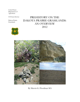 PREHISTORY on the Dakota Prairie DAKOTA PRAIRIE GRASSLANDS: Grasslands an OVERVIEW 2012