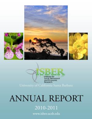 ANNUAL REPORT July 1, 2010 – June 30, 2011